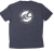 Mens Kite Surf Wing Foil T Navy Back.png